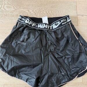 Off-White Nike Black Logo Running Shorts